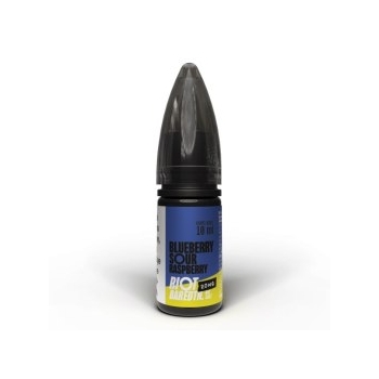 Liquid RIOT Salt 10ml - Blueberry Sour Raspberry 20mg